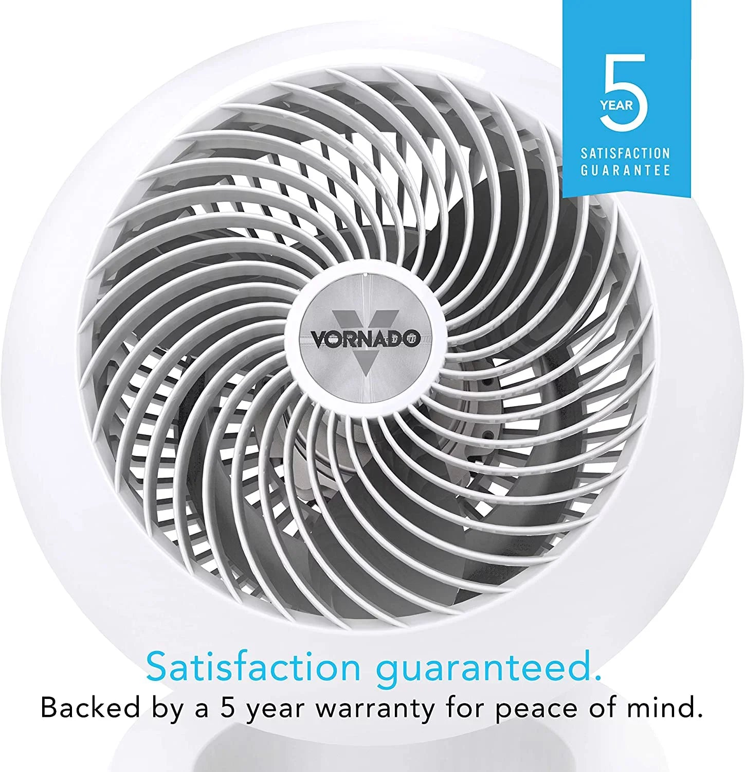 Vornado 560 Whole Room Air Circulator with 4 speeds, 560-Medium, Ivory