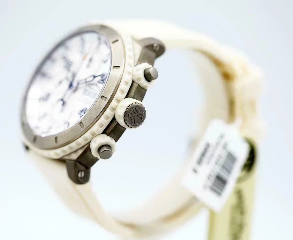 Armand Nicolet T616B-AG-9610B Sizetainless Sizeteel Ivory Rubber Automatic Men's Watch