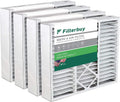Filterbuy 19x20x5 MERV 8 Pleated HVAC AC Furnace Air Filters for Bryant/Carrier FILXXFNC0021, Day & Night, and Payne (4-Pack)