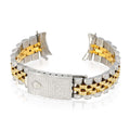 Rolex Datejust 2-Tone Yellow 4CTW Natural Diamond Jubilee 31mm Watch Band