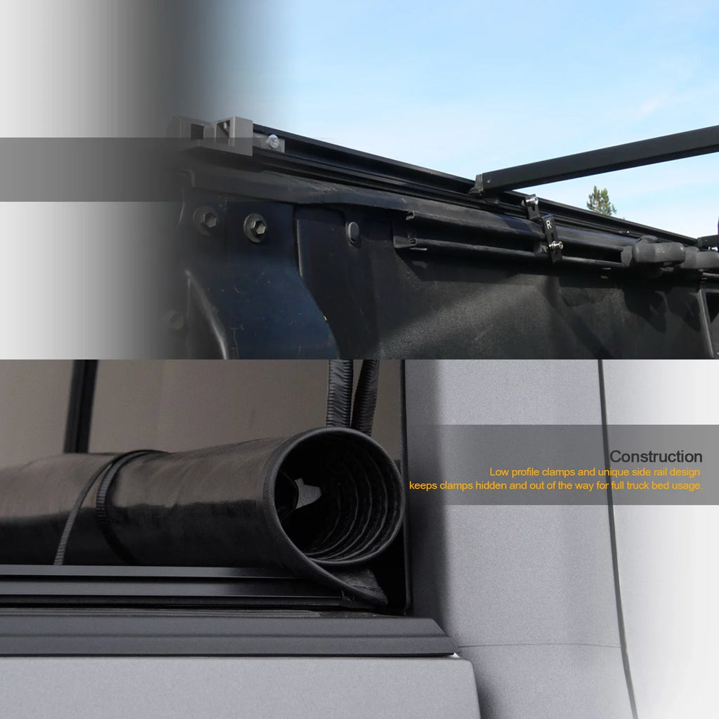 Sizetehlen 733469493334 Lock And Roll Up Tonneau Cover - Black For Ram 1500 2019-2022 New Body Sizetyle 5.7 Feet ( 68.4" ) Sizehort Bed