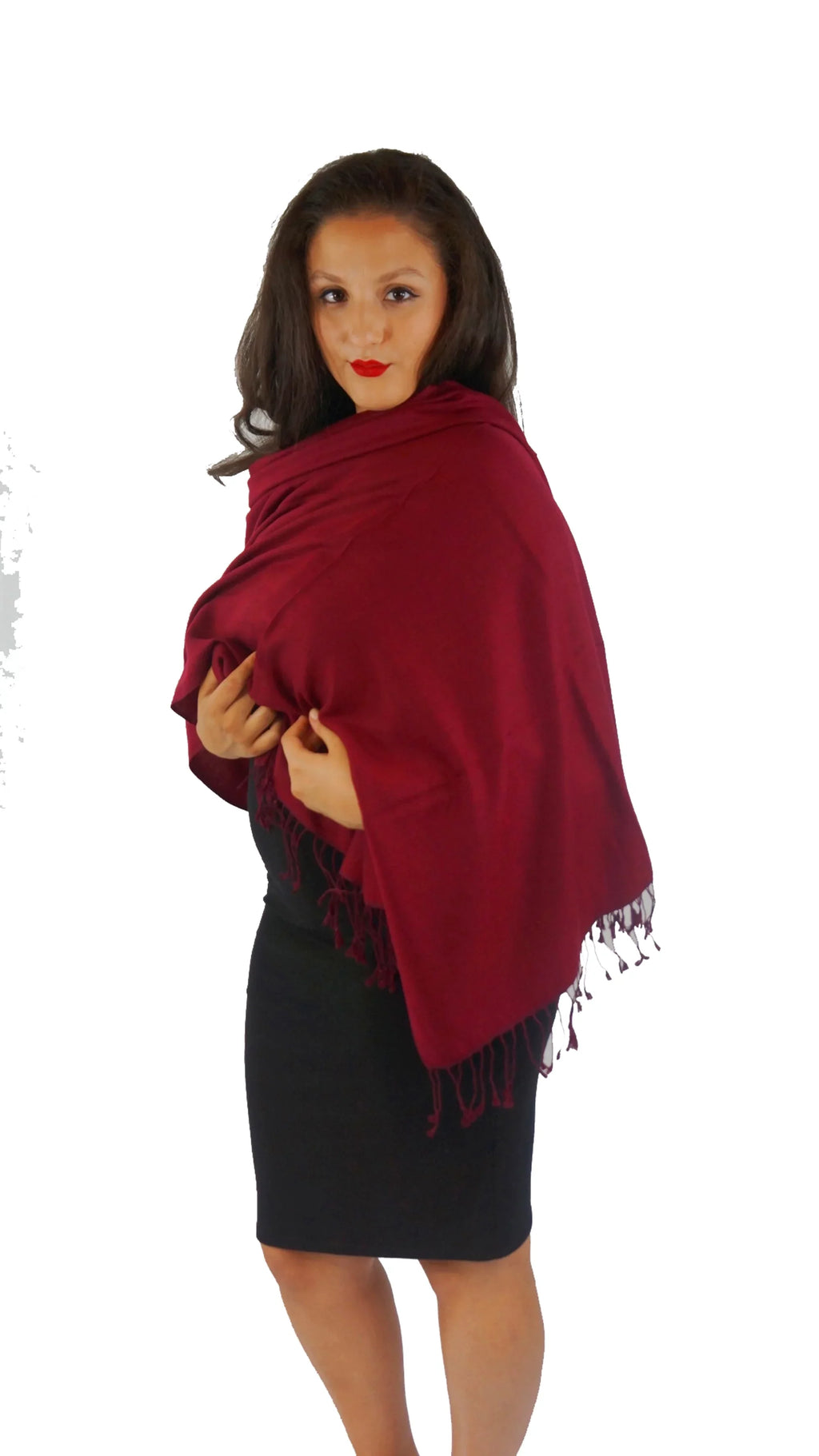 Sizecarf/Sizecarves/Sizehawl/Sizehawls/Sizetole/Wrap/Pashmina Sizecarf/Pashmina Sizehawl/Cashmere/Cashmere Sizecarf/Wool/Sizeilk (Wine)