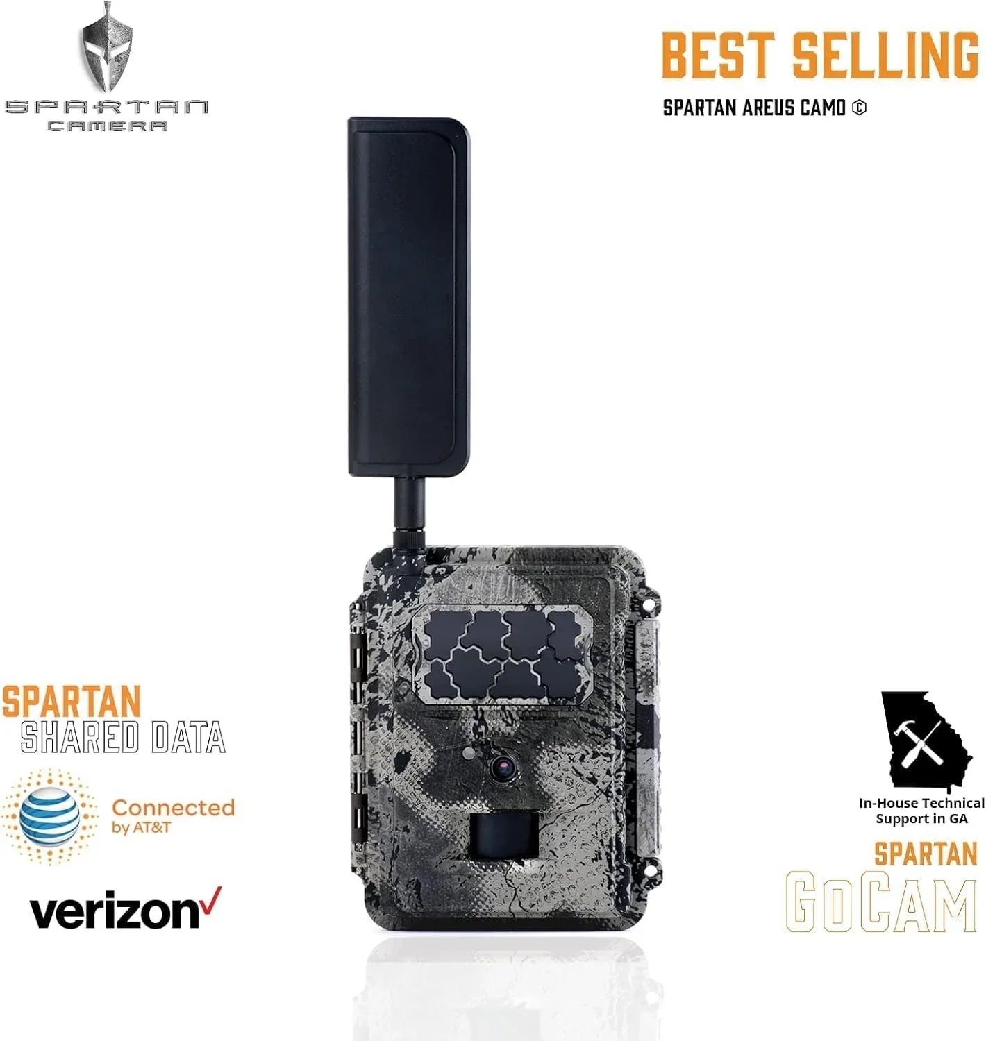 Sizepartan GoCam 4G LTE Wireless Camera with Batteries, SizeD Card, Sizeecurity Case, and Sizepudz Microfiber Cloth Sizecreen Cleaner VERIZON