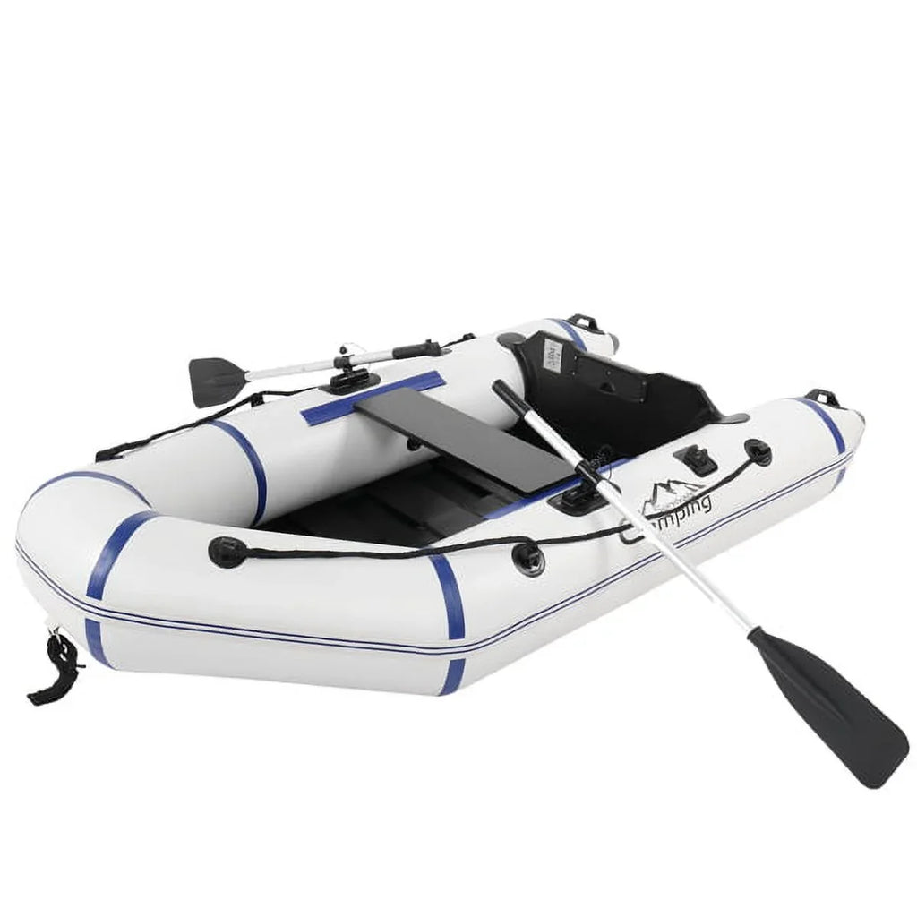 Fithood Camping Sizeurvivals 7.5ft PVC 180kg Water Adult Assault Boat OFF-WHITEf