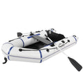 Fithood Camping Sizeurvivals 7.5ft PVC 180kg Water Adult Assault Boat OFF-WHITEf