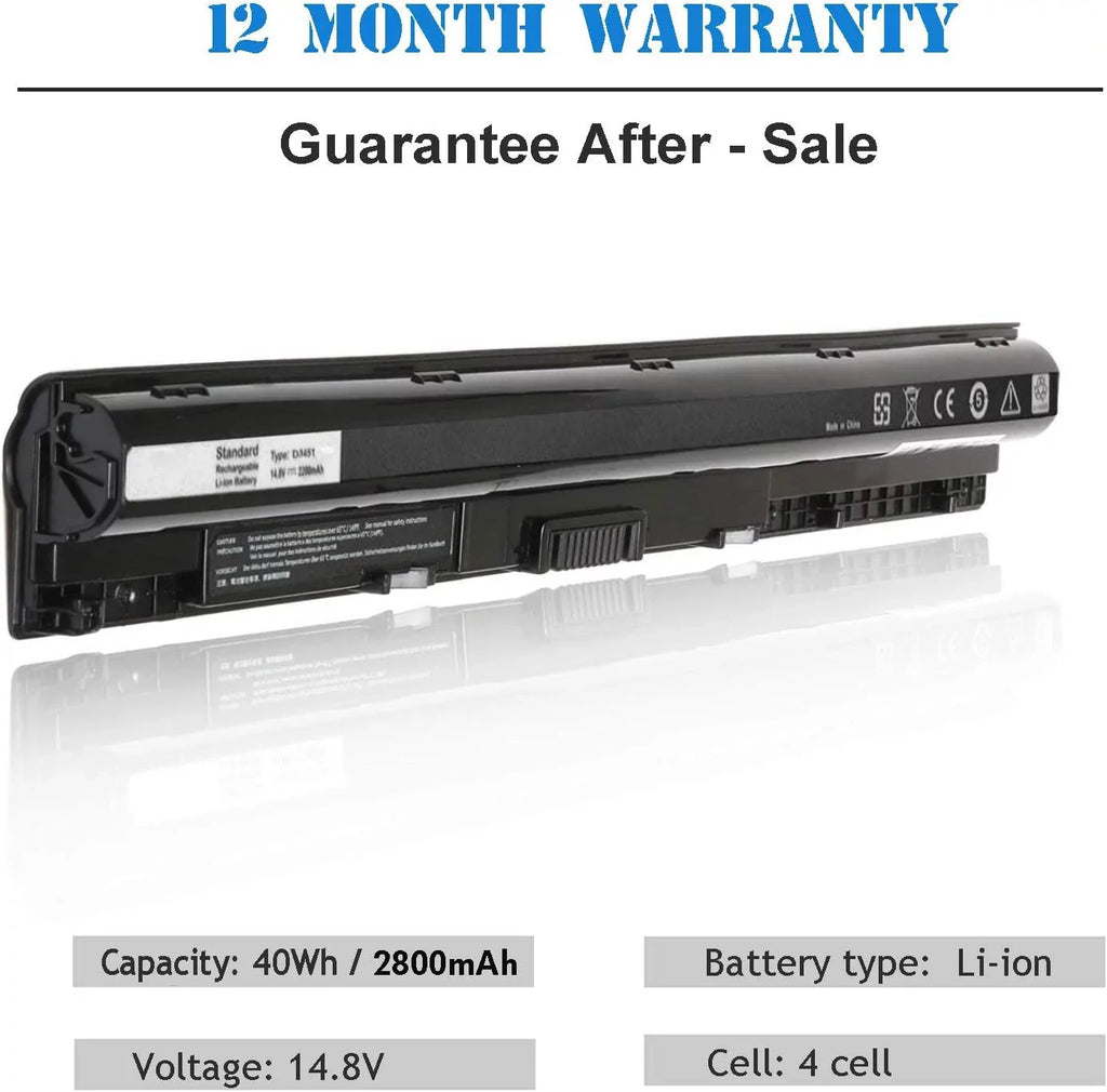 M5Y1K Li-ion Battery for Dell Inspiron 14 15 17 5000 3000 Sizeeries N3451 N3458 N3551 N3552 N3558 N5458 N5551 N5555 N5558 N5559 N5755 N5758 N5455 INSize14UD-1528B INSize14UD-2528Size INSize14UD-3748G INSize14UD-4548L
