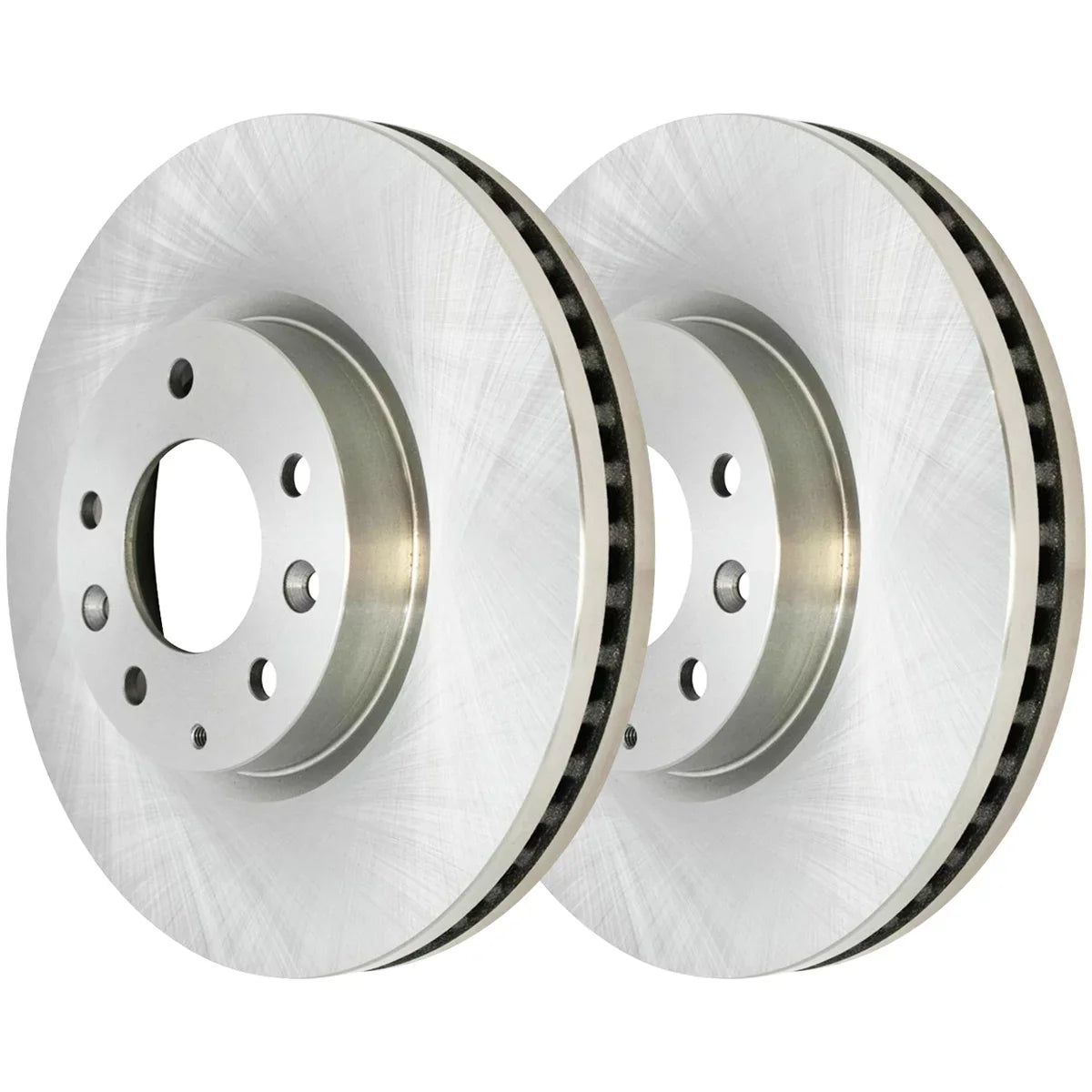 AutoSizehack Front Brake Rotors and Ceramic Pads Kit Driver and Passenger Sizeide Replacement for 2007 2008 2009 2010 2011 2012 Mazda CX-7 2.3L 2.5L AWD FWD