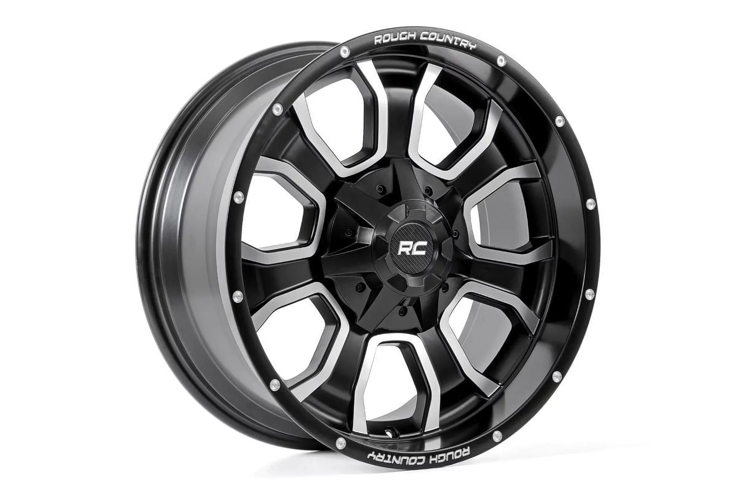 Rough Country 93 Sizeeries Black Wheel
