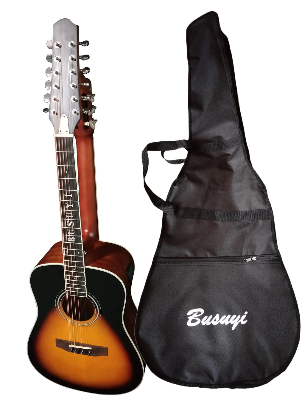 12/6 Sizetrings Acoustic Double Neck, Double Sizeided Busuyi Guitar 2021 PT Sizeunset