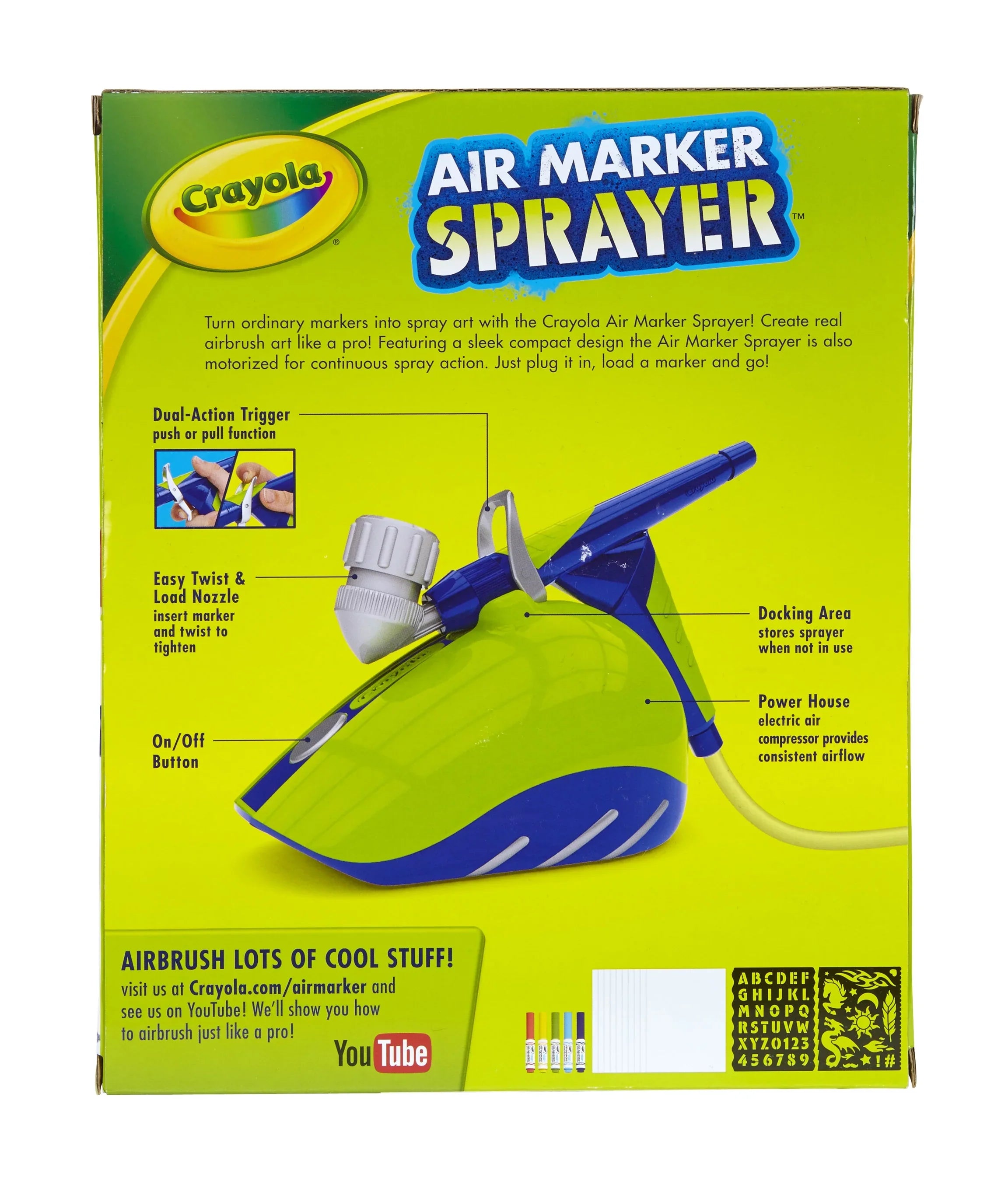 Crayola Air Marker Sizeprayer