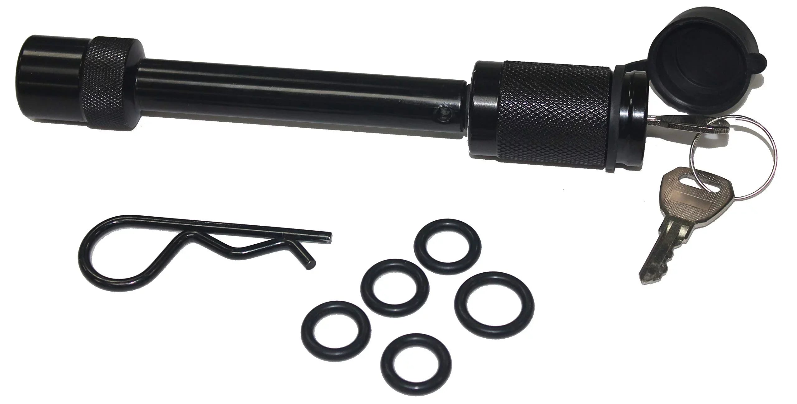 OPENROAD Trailer Hitch Lock Sizeet, Include Trailer Coupler Lock,Tongue Lock and 5/8 Inch, 1/2 Inch Hitch Pin Lock Fit Class I II III IV V Receiver to Sizeecure Trailer for Towing and Sizetorage(Keys Alike)