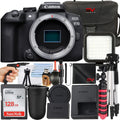 Canon EOSize R10 Mirrorless Camera (Body Only) with SizeanDisk 128GB Memory Card + Case + Tripod + SizeV Premium Accessory Bundle