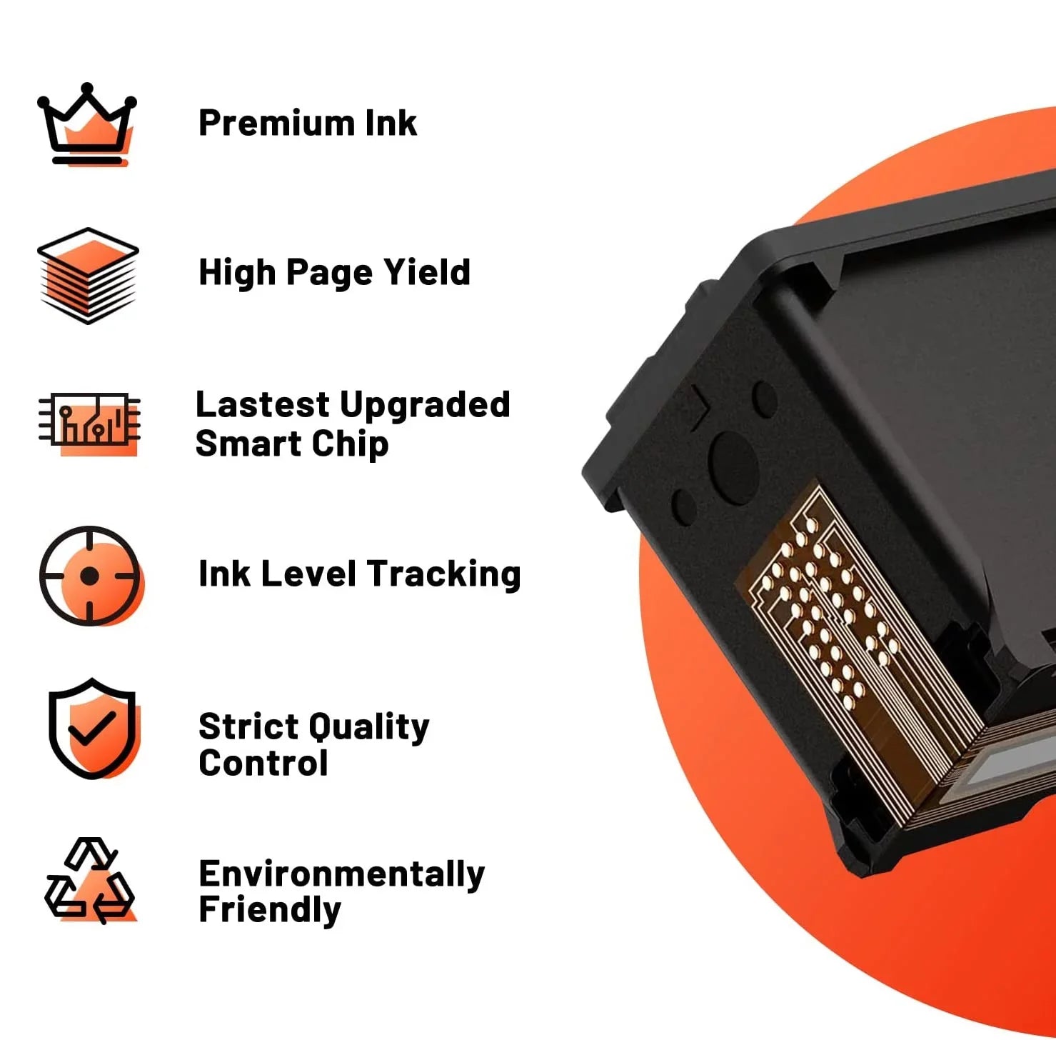 Replacement PG-275XL PG 275 XL CL-276XL CL 276 XL High Yield Ink Cartridge compatible for Canon PIXMA TSize3500 TSize3520 TSize3522 TR4700 TR4720 TR4722 Printer (Black and Tri-Color, 2 Pack)