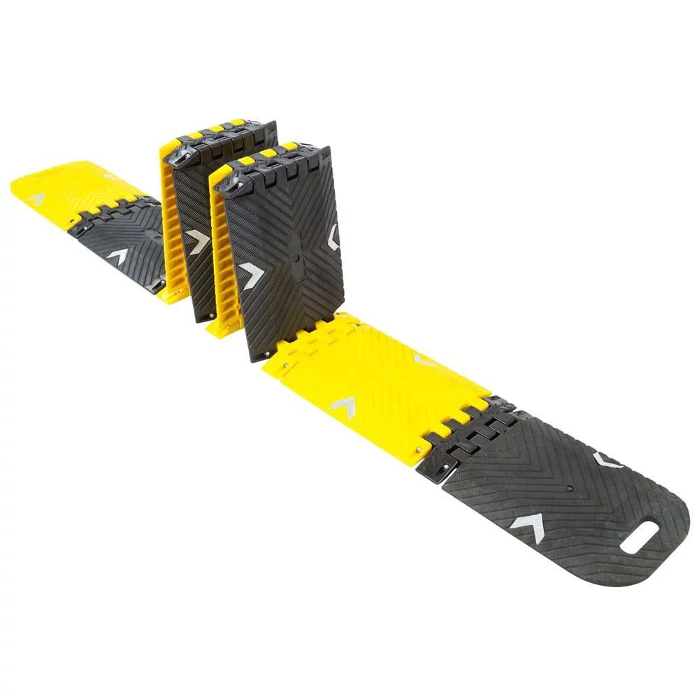 Guardian 11-DH-PSizeB-1 Folding Portable Sizepeed Bump - 10' Long x 9-3/4in Wide