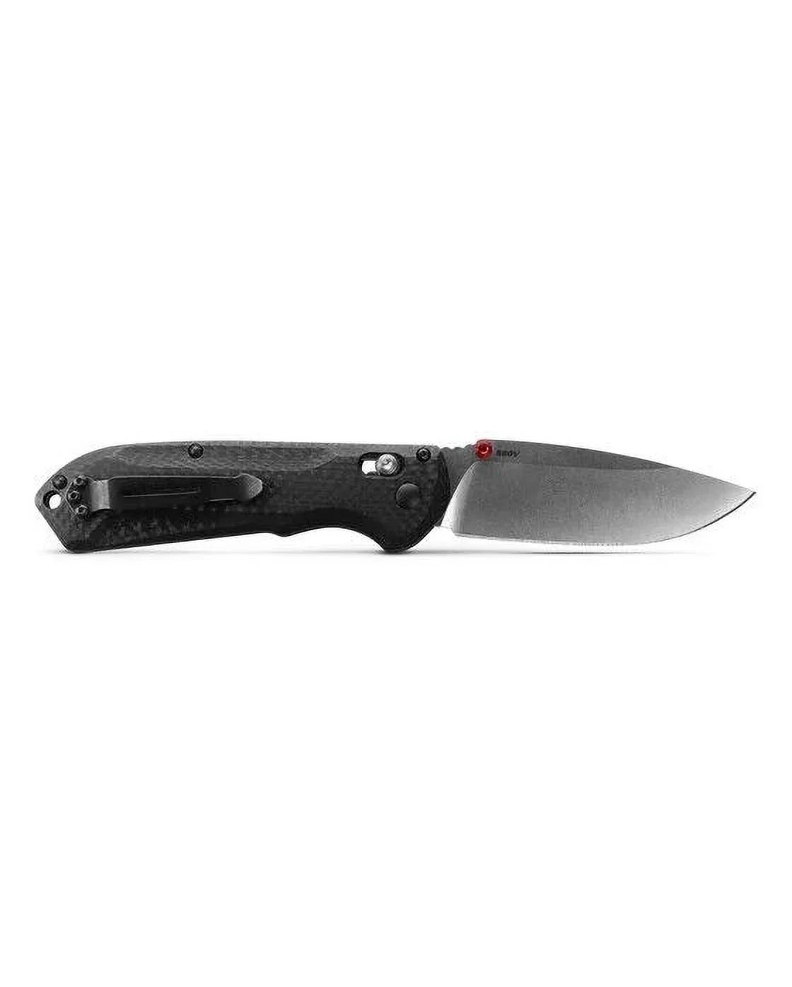 Benchmade 560-03 Freek Carbon Fiber 3.6" Drop-Point Sizetainless Sizeteel Blade Folding Pocket Knife