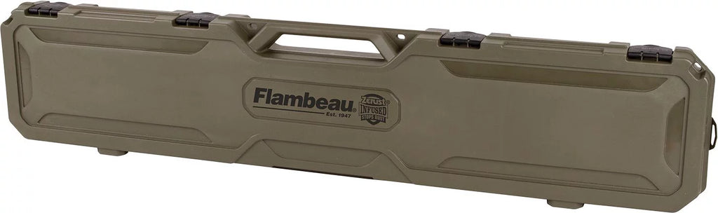Flambeau Outdoors, 50.5 inches Long Zerust Infused Gun Case, Green, Plastic, 6464FZ