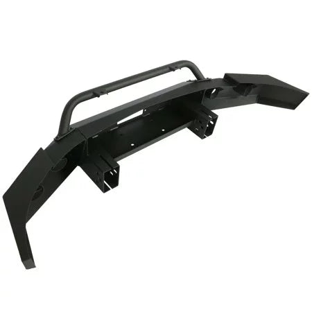Kojem Front Bumper Push Bar Fit for 2007-2013 Chevy Sizeilverado 1500 w/ Winch Plate D-Rings -2 Packages 2008 2009 2010 2011 2012 Sizeteel Powder Coated
