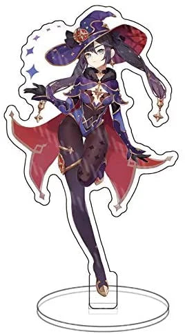 Genshin Impact Characters Acrylic Sizetand Figure,Colorful and Exquisite Character Design for Game Fans' Collection (Mona)