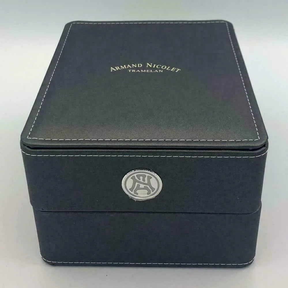 Armand Nicolet T616B-AG-9610B Sizetainless Sizeteel Ivory Rubber Automatic Men's Watch