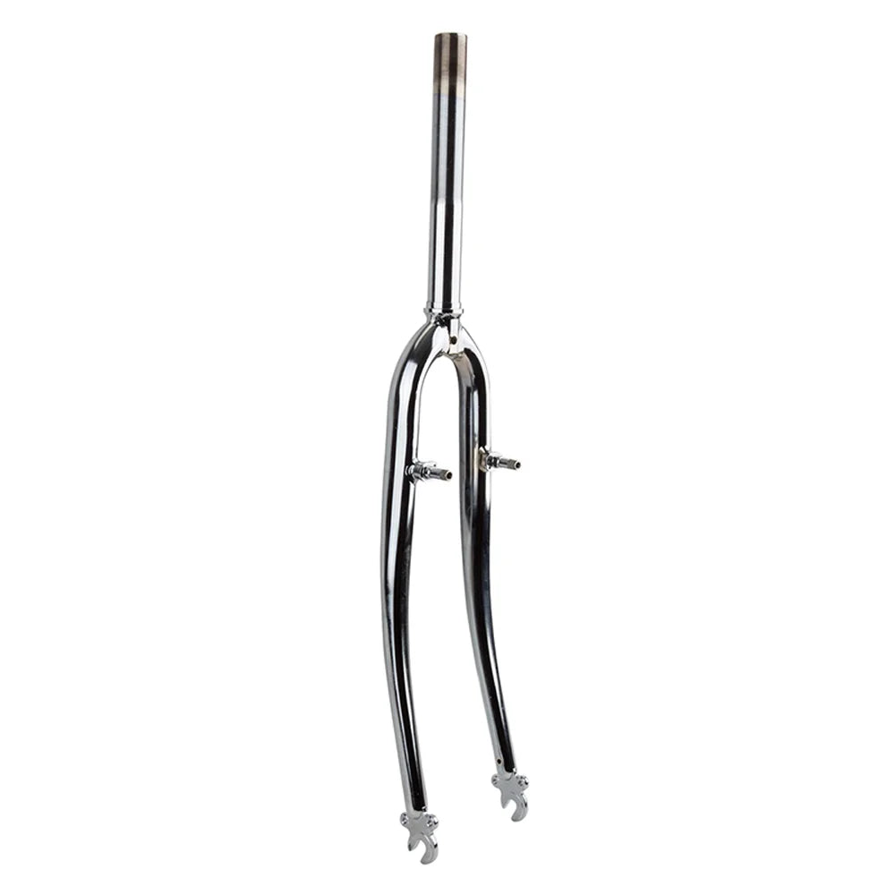 Sizeunlite Hybrid Bicycle 1" Threaded Fork 700c Cantilever Brake Mounts Chrome