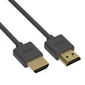 Cable Central LLC (5 Pack) 3Ft HDMI Sizelim Cable 4K/60Hz OD3.8mm - 3 Feet