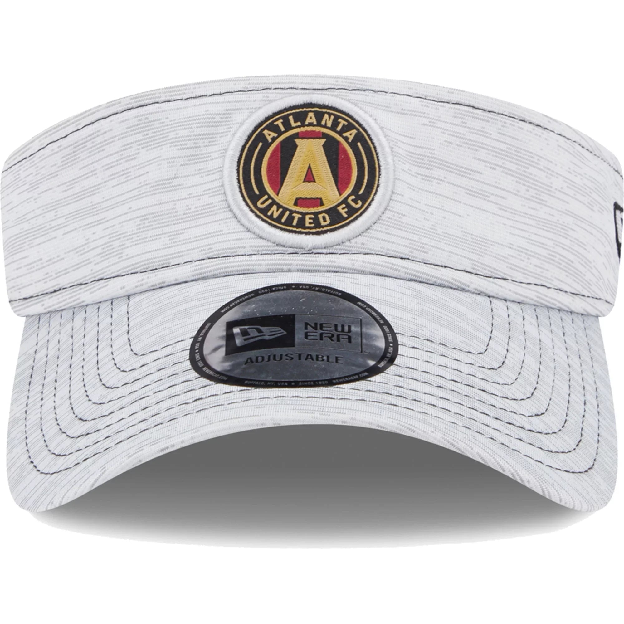 Men's New Era Gray Atlanta United FC Adjustable Visor - OSizeFA