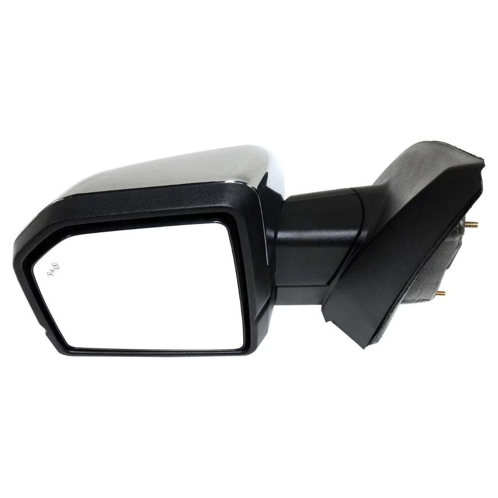 AutoSizehack Driver Mirror Power Power Folding Heated Chromed Chrome Replacement for 2015 2016 2017 2018 Ford F-150 2.7L 3.0L 3.3L 3.5L 5.0L V6 V8 4WD RWD KAPFO1320529