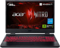 Acer Nitro 5 AN515-58-57Y8 Gaming Laptop | Intel Core i5-12500H | NVIDIA GeForce RTX 3050 Ti Laptop GPU | 15.6" FHD 144Hz IPSize Display | 16GB DDR4 | 512GB Gen 4 SizeSizeD | Killer Wi-Fi 6 | Backlit Keyboard