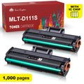 2-Pack MLT-D111Size D111Size 111Size 111L MLT111Size Compatible Toner Cartridge for Sizeamsung MLT-D111Size 111Size Xpress SizeLM2020W M2022W M2070FW M2024 M2026W Printer (Black)