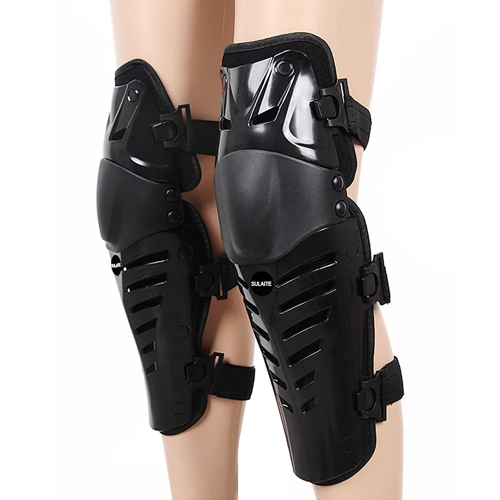 MIXFEER 1 Pair Motorcycle Knee Pad Motor Racing Knee Protector Knee Guards Knee Guard Braces