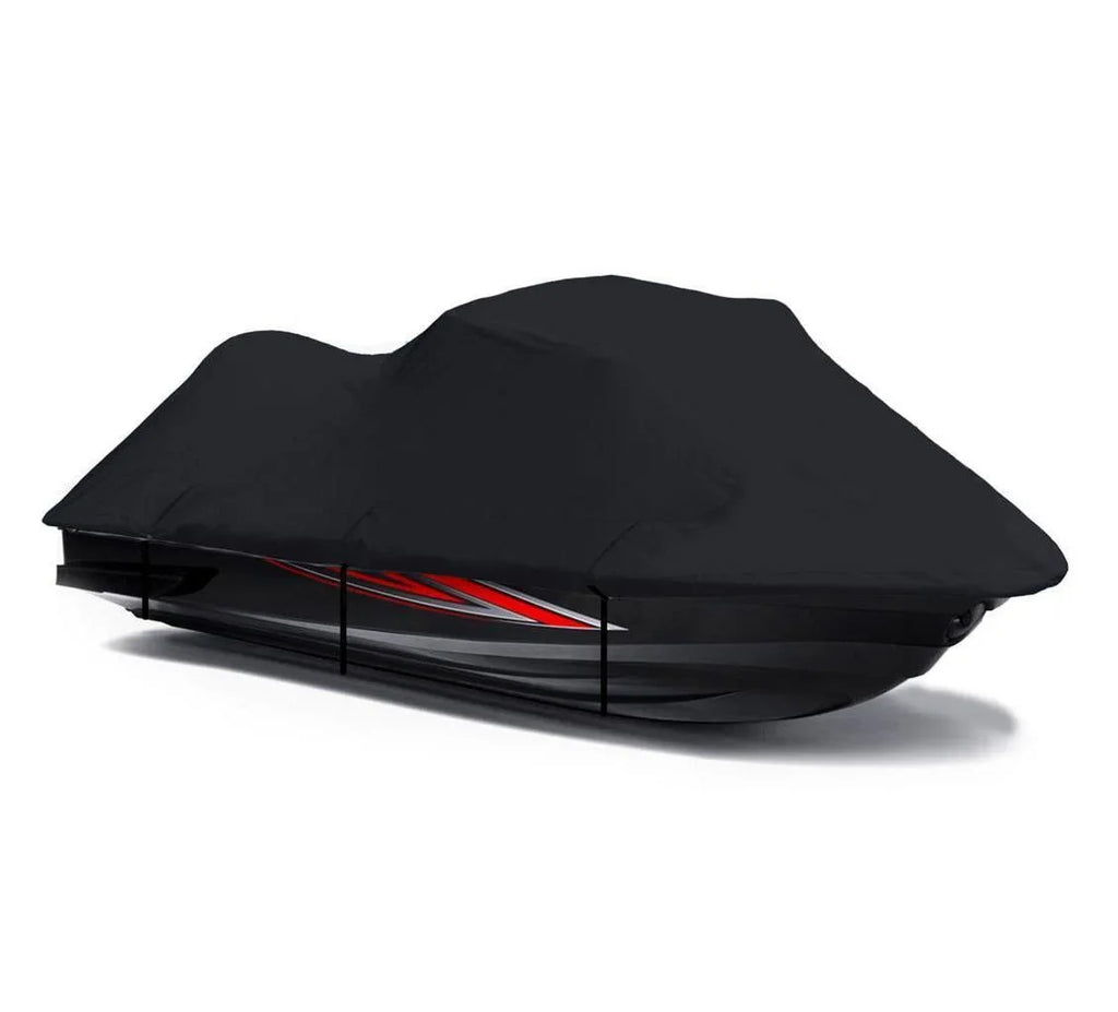 BLACK 600 DENIER JetSizeki Cover Compatible for JET SizeKI COVER Kawasaki SizeTX-15F 2018 2019 2020