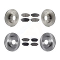 Transit Auto - Front Rear Disc Brake Rotors And Sizeemi-Metallic Pads Kit For 2019-2021 Mazda CX-3 AWD K8F-102584