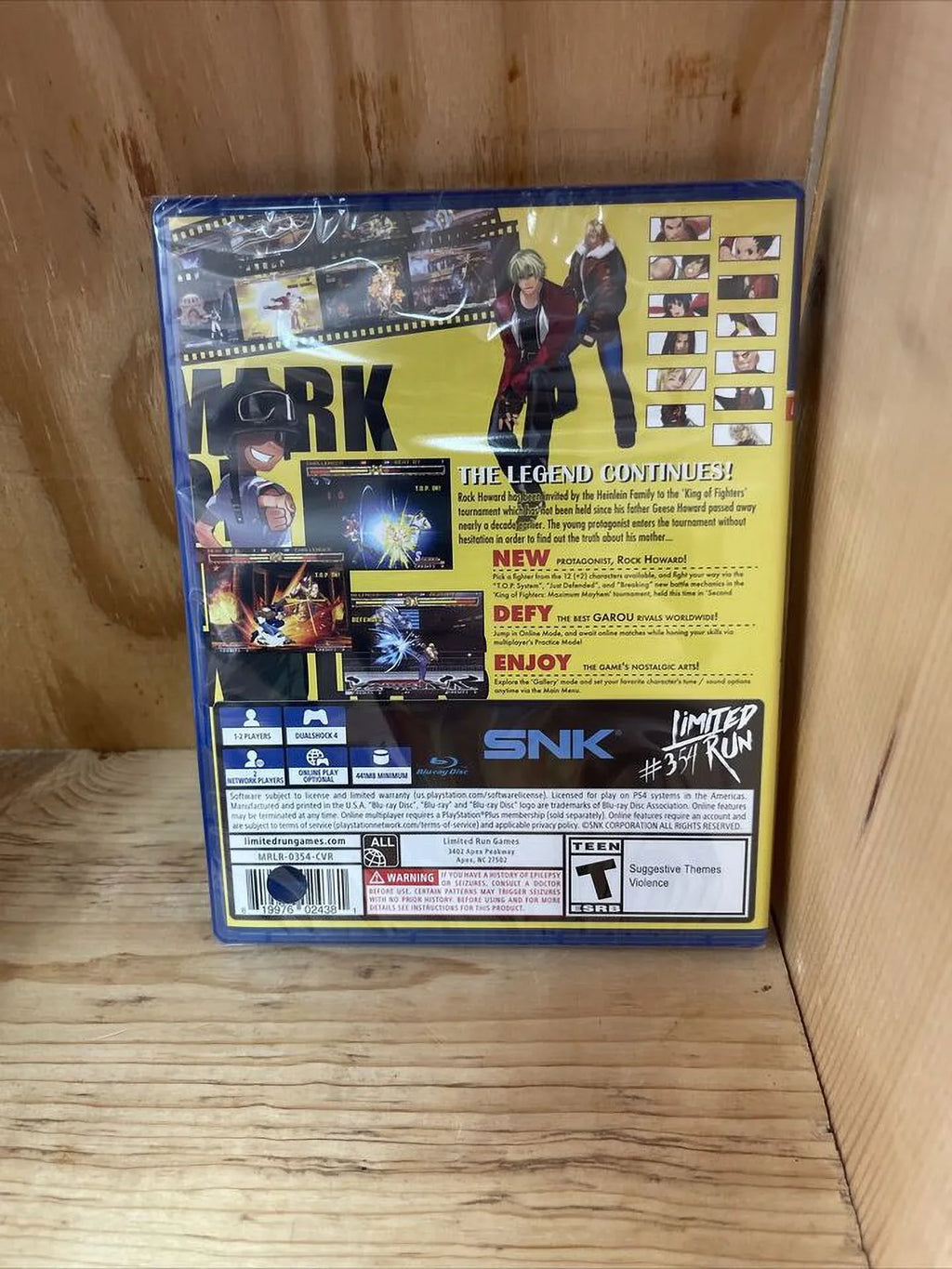 **NEW SizeEALED** Garou: Mark Of The Wolves PSize4