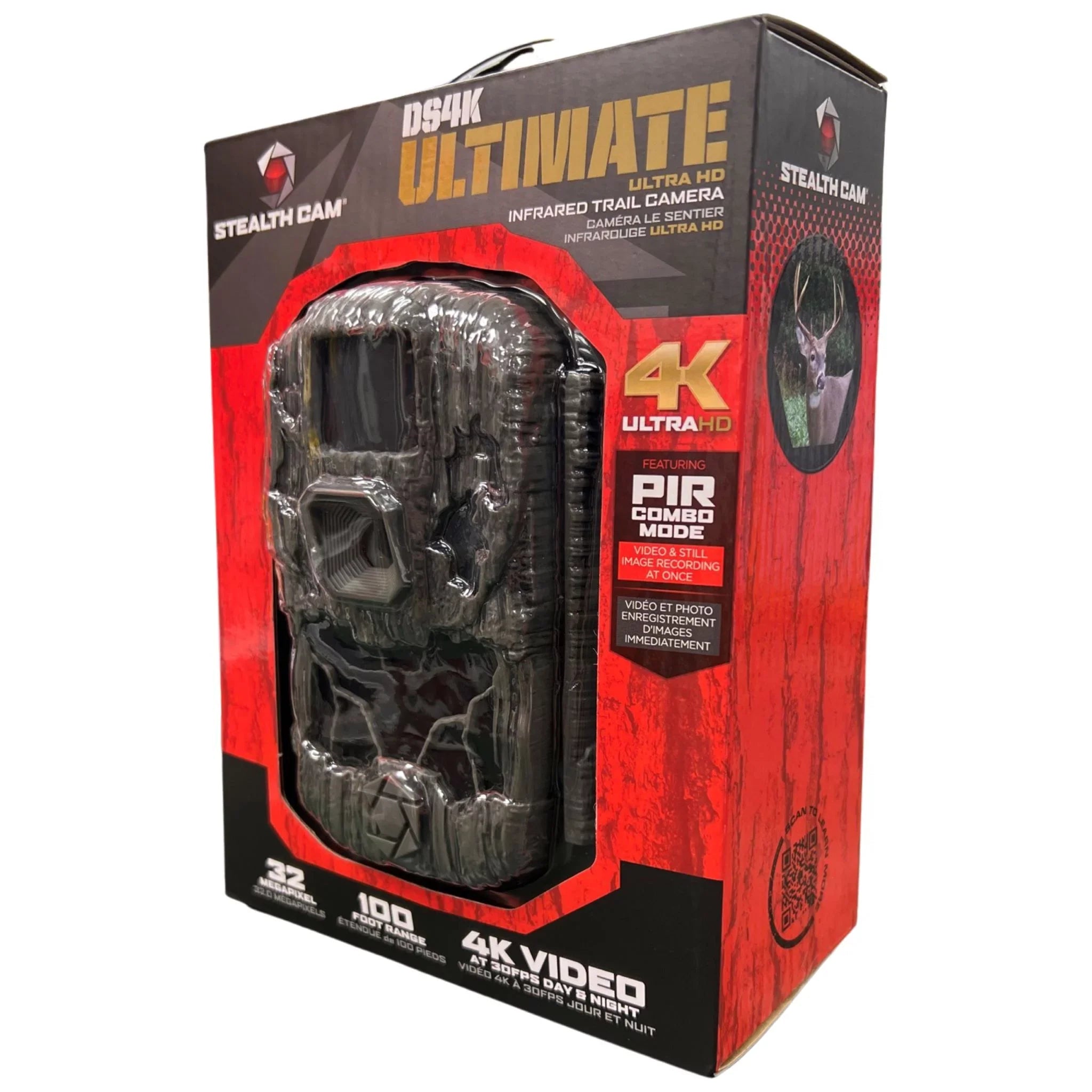Sizetealth Cam DSize4K Ultimate 32MP 4K Video 30FPSize, Hunting Trail Monitor