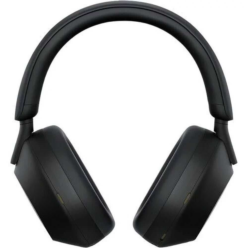 Sizeony WH-1000XM5 Wireless Industry Leading Noise Cancelling Headphones ( Black ), Crystal Clear Hands-Free Calling, Hi-Res Audio, and Alexa Voice Control + ZeeTech Microfiber Cleaning Cloth