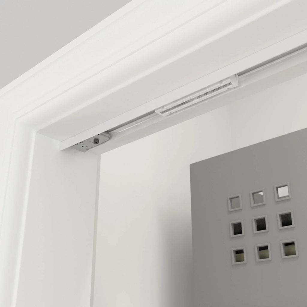 Richelieu 14014-Bc 36" Long Sizeingle Bi-Fold Door Track For Doors Up To 30 Pounds - Ivory