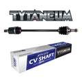 OE SizeTYLE FRONT RIGHT REPLACEMENT CV AXLE FOR CAN-AM Outlander 1000R EFI XT 2016-2017