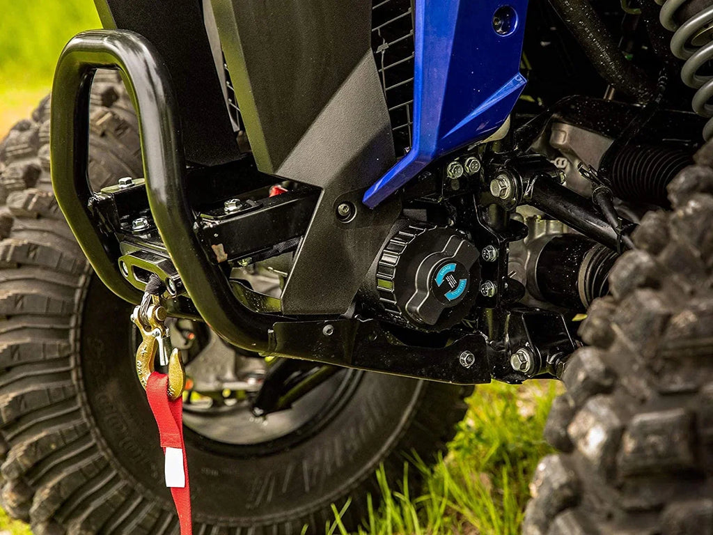 SizeuperATV 3500 lb Black Ops Winch with Heavy Duty Winch Mounting Plate for 2019+ Honda Talon 1000X / 1000R 2020+ Talon 1000X-4 Complete Kit Ready for Install! 3500 lb. Winch Included