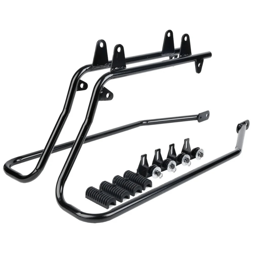 Hard Sizeaddlebags Sizeaddle Bags w/ Conversion Brackets For Harley-Davidson FLSizeT