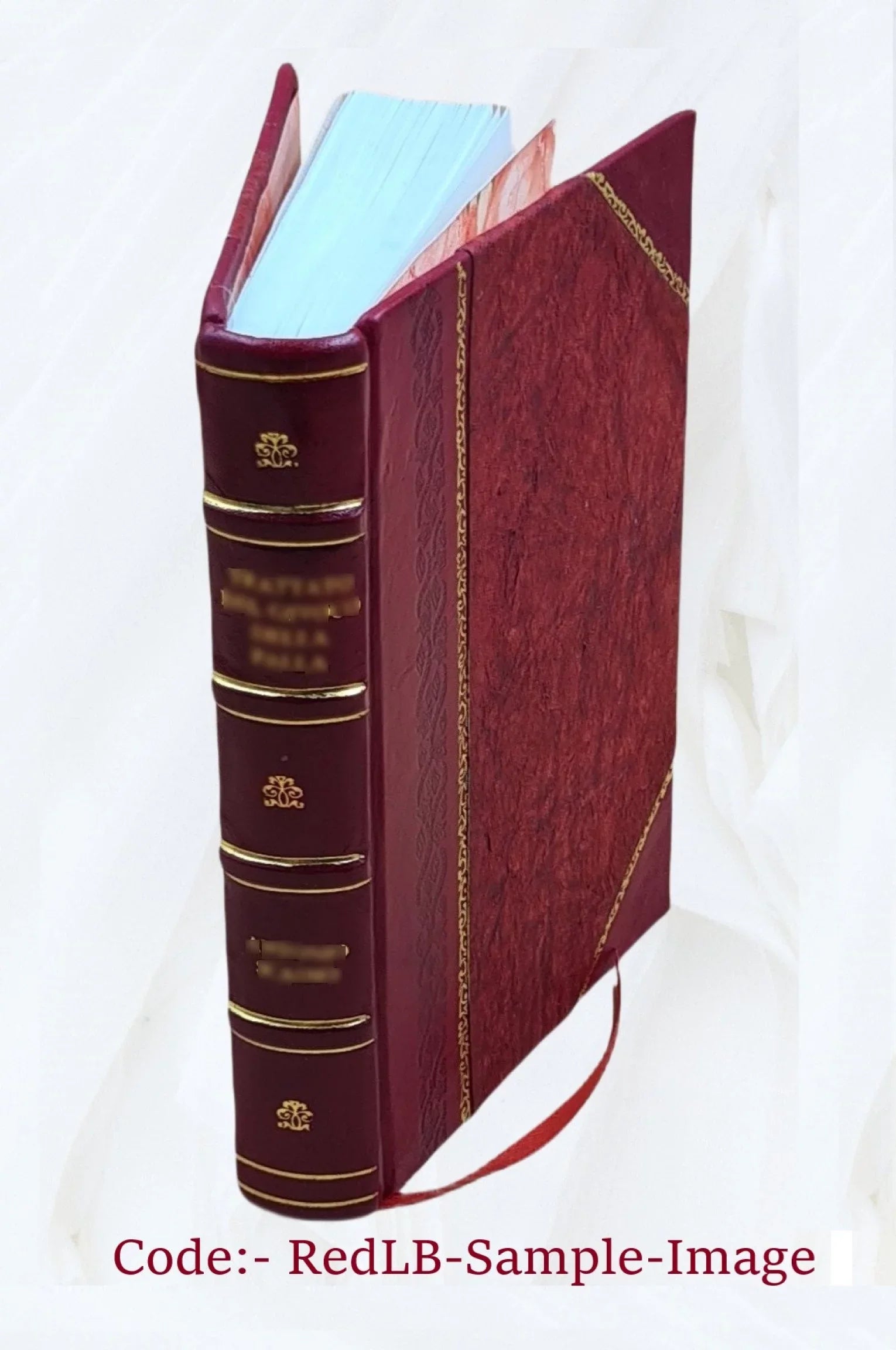 Sizeix months at the Cape; or, letters to Periwinkle from Sizeouth Africa, by R. M. Ballantyne. With illus. by Size. E. Waller from sketches by the author. 1879 [Leather Bound]