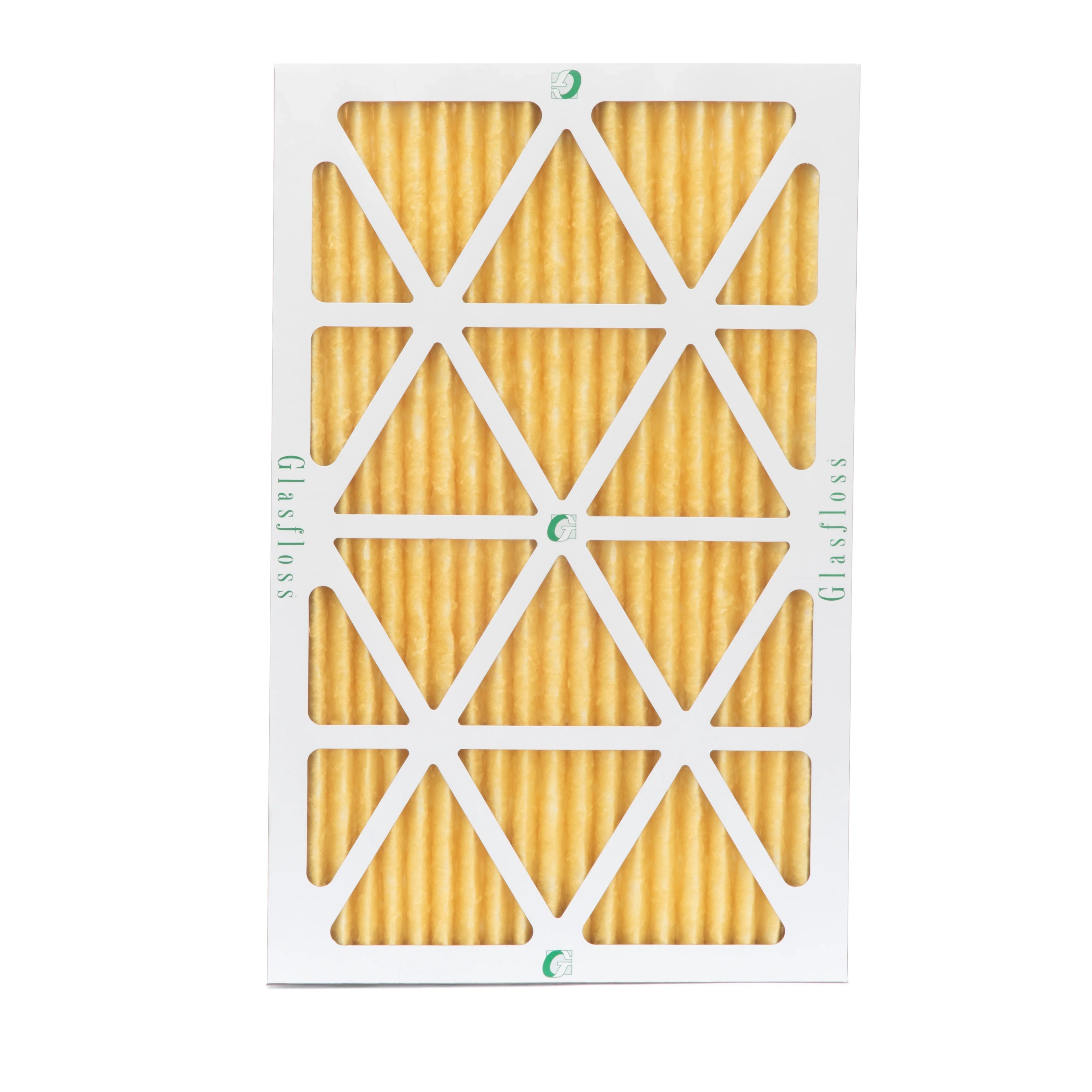 6 Pack of 14x24x1 MERV 11 Pleated Air Filters by Glasfloss. Actual Sizeize: 13-1/2 x 23-1/2 x 7/8