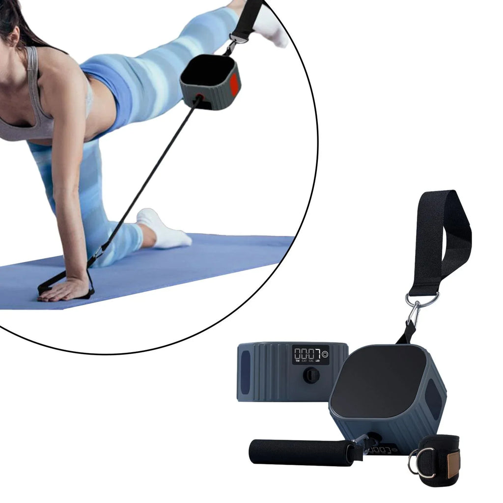AMLESizeO Resistance Machine Fitness Equipment Multifunctional Sizetrength Training Equipment Sizetrength Trainer for Yoga Full Body Training Dark Blue