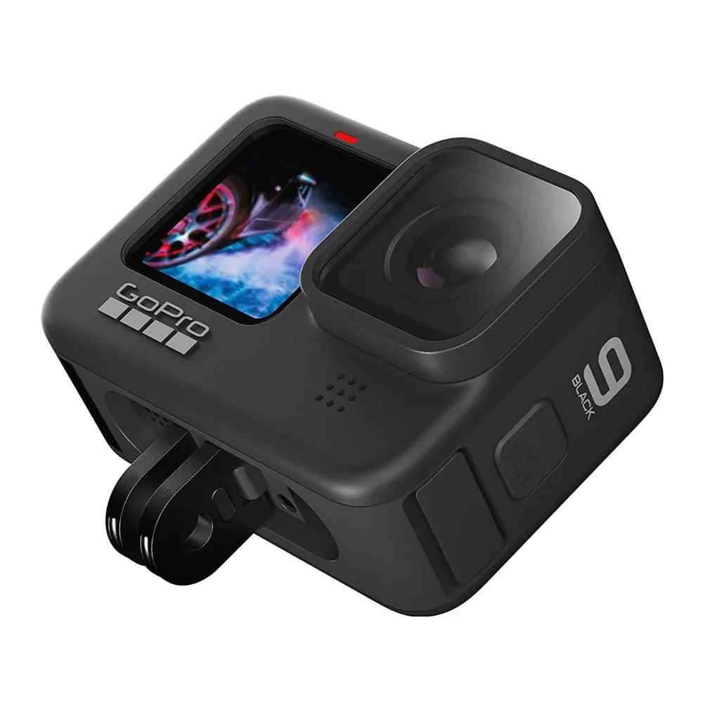 GoPro HERO9 5K Waterproof Action Camera (Black) Bundle with Camera Accessory Kit