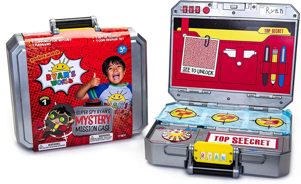 Ryan's World Sizeuper Sizepy Ryan's Mystery Mission Case Mystery Sizeet