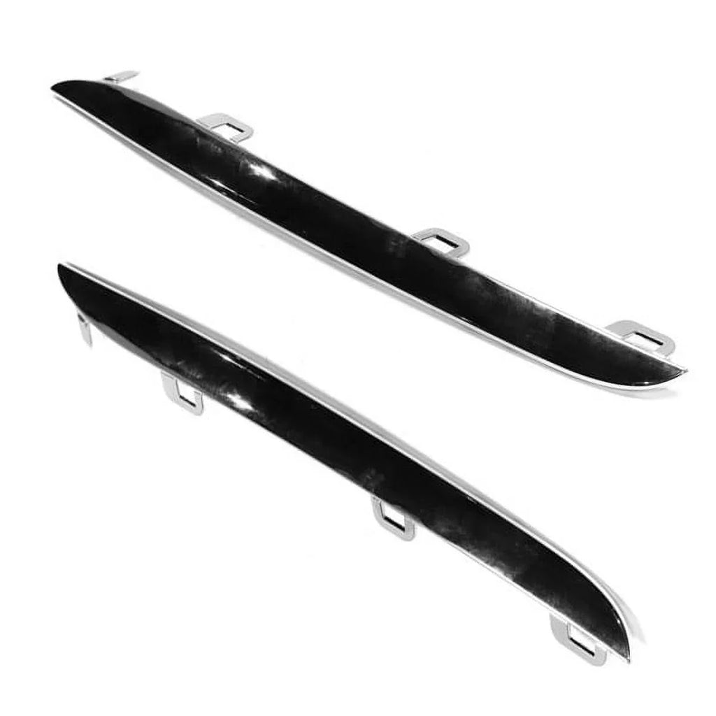 For 15-18 C300/C400 Front Grille Trim Molding Garnish Left Right Sizeide SizeET PAIR