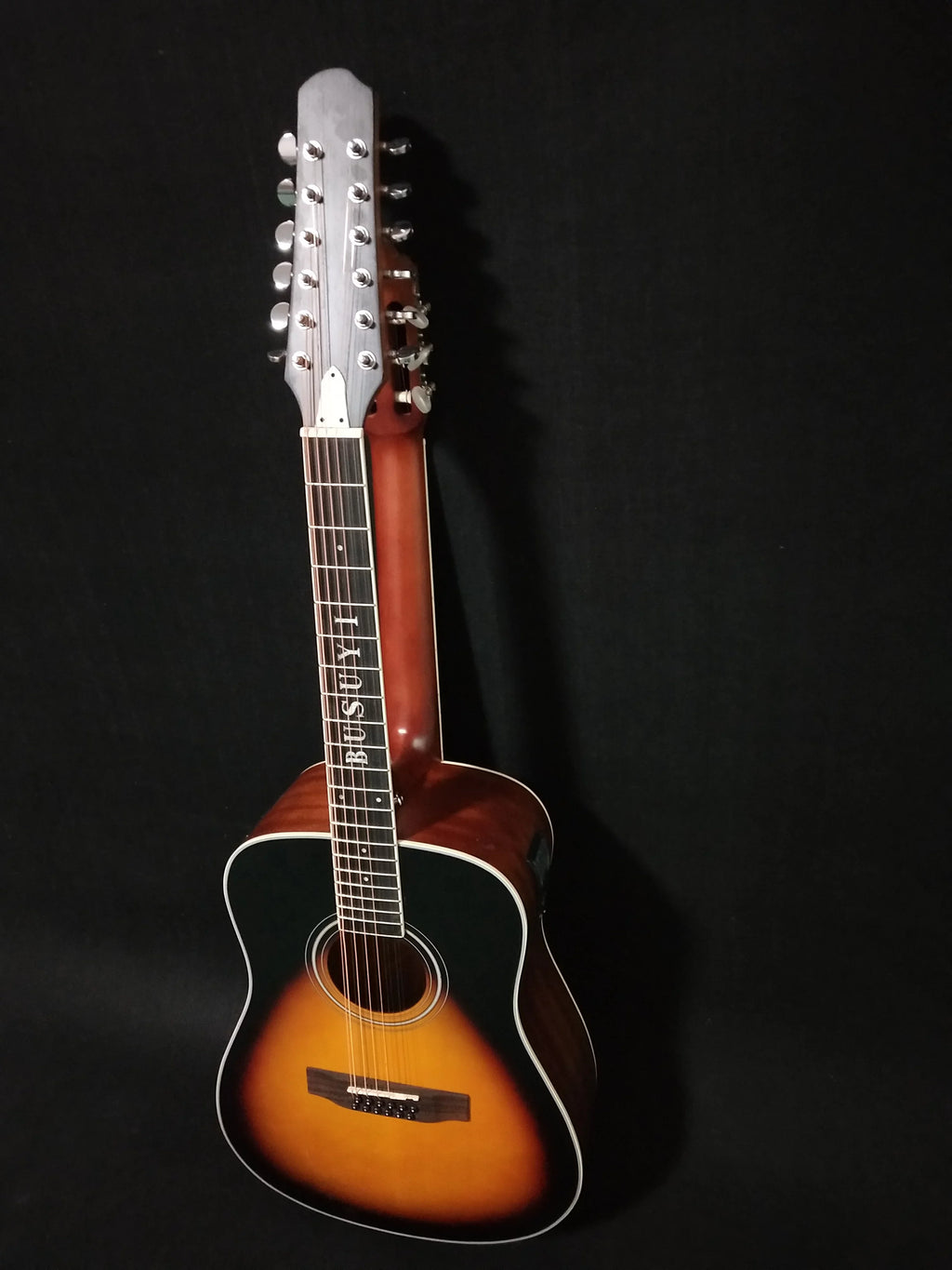 12/6 Sizetrings Acoustic Double Neck, Double Sizeided Busuyi Guitar 2021 PT Sizeunset
