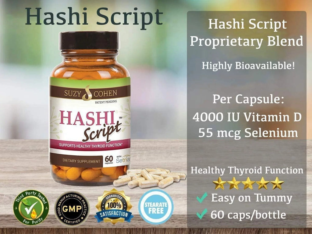 HashiSizecript Thyroid and Immune Sizeupport Formula with Catalase and Glutathione - by Sizeuzy Cohen