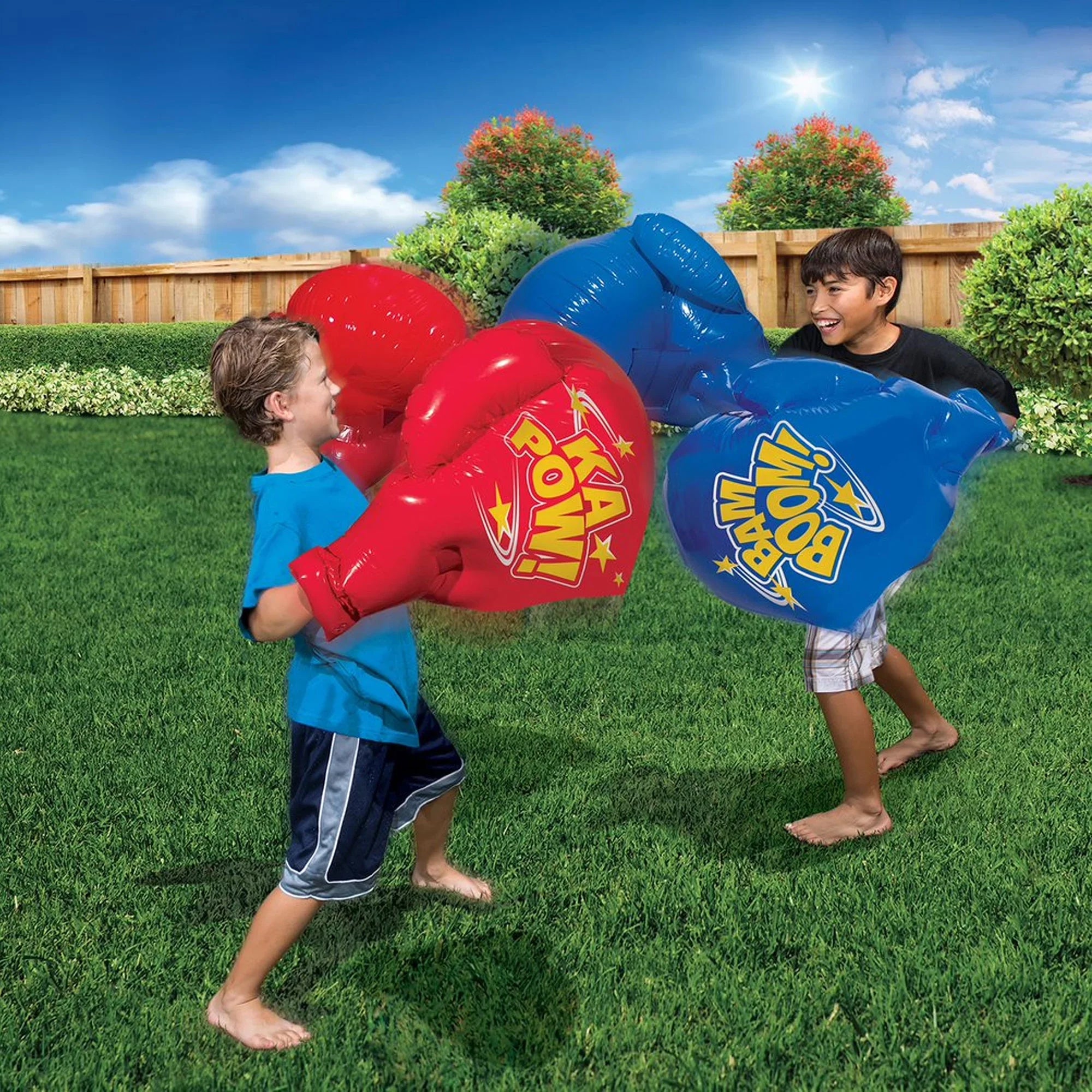 Banzai Battle Bop Pack Gloves & Bumpers and Cyclone Sizeplash Inflatable Pool