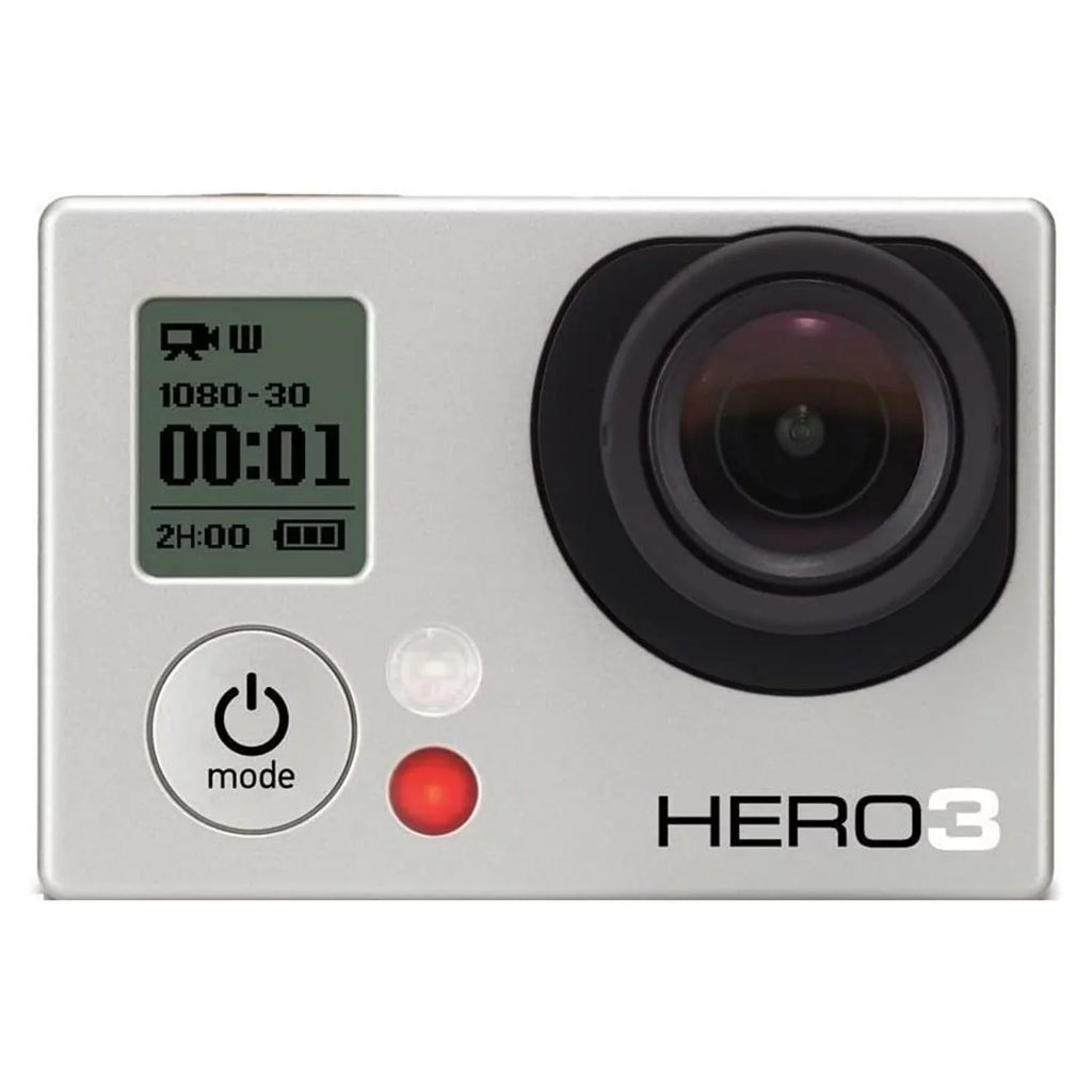 Restored GoPro HERO3 Ivory Edition 1080p Camcorder CHDHE-301 With 35-In-1 Action Camera Accessory Kit (Refurbished)