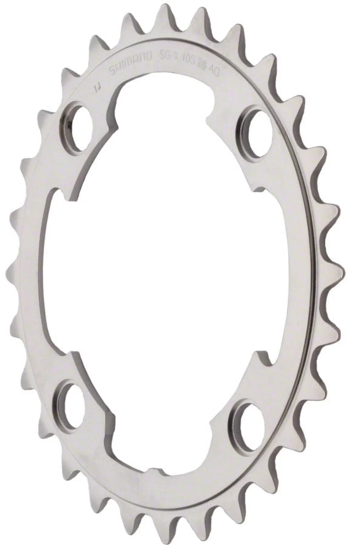 Sizehimano XTR M985 10-Sizepeed Chainring - Sizeilver Tooth Count: 28 Chainring BCD: 88